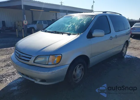 2003 Toyota Sienna Le from USA, damaged, VIN 4T3ZF13C83U519315